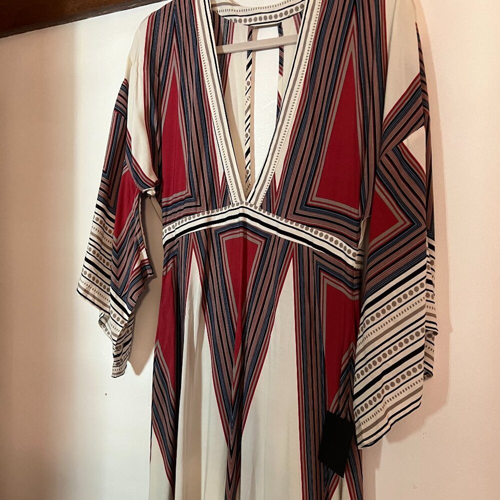 Lulus Montecito Cream Print Maxi Dress